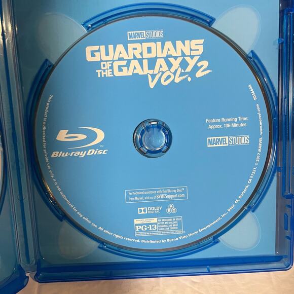 Guardians of the Galaxy: Volume 2 (Blu-ray + DVD + 2017) - Picture 9 of 10